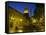 Place De L'Hotel De Ville after Dark, Aix-En-Provence, Bouches-Du-Rhone, Provence, France, Europe-Tomlinson Ruth-Framed Stretched Canvas