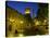 Place De L'Hotel De Ville after Dark, Aix-En-Provence, Bouches-Du-Rhone, Provence, France, Europe-Tomlinson Ruth-Stretched Canvas