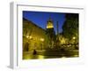 Place De L'Hotel De Ville after Dark, Aix-En-Provence, Bouches-Du-Rhone, Provence, France, Europe-Tomlinson Ruth-Framed Photographic Print