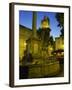 Place De L'Hotel De Ville after Dark, Aix-En-Provence, Bouches-Du-Rhone, Provence, France, Europe-Tomlinson Ruth-Framed Photographic Print