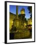Place De L'Hotel De Ville after Dark, Aix-En-Provence, Bouches-Du-Rhone, Provence, France, Europe-Tomlinson Ruth-Framed Photographic Print