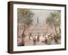 Place De L'Hotel-De-Ville, Paris-Jean Francois Raffaelli-Framed Giclee Print