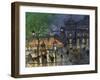 Place De L'Opéra, Paris-Konstantin Alexeyevich Korovin-Framed Giclee Print