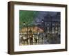 Place De L'Opéra, Paris-Konstantin Alexeyevich Korovin-Framed Giclee Print