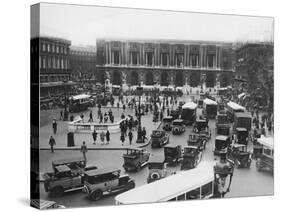 Place de L'Opera-null-Stretched Canvas