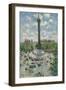 Place De La Bastille, C. 1922 (Oil on Canvas)-Gustave Loiseau-Framed Giclee Print