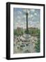 Place De La Bastille, C. 1922 (Oil on Canvas)-Gustave Loiseau-Framed Giclee Print