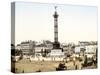 Place De La Bastille, Paris-null-Stretched Canvas