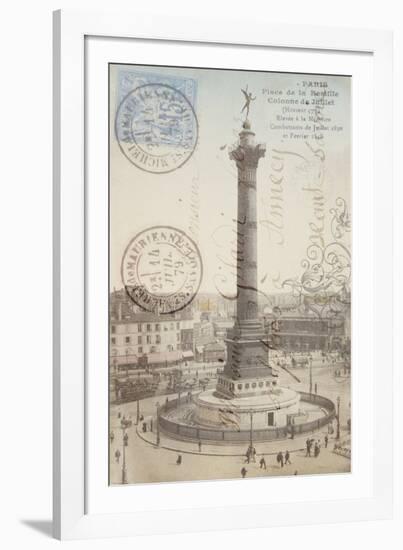 Place de la Bastille-Stephanie Monahan-Framed Giclee Print