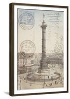 Place de la Bastille-Stephanie Monahan-Framed Giclee Print