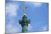 Place de la Bastille-Cora Niele-Mounted Giclee Print