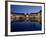 Place De La Bourse at Night, Bordeaux, Aquitaine, France, Europe-Charles Bowman-Framed Photographic Print