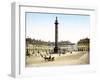 Place De La Colonne Vendome, Paris-null-Framed Giclee Print