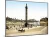 Place De La Colonne Vendome, Paris-null-Mounted Giclee Print