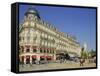 Place De La Comedie, Montpellier, France-John Miller-Framed Stretched Canvas