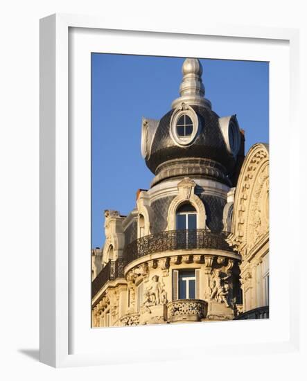 Place De La Comedie, Montpellier, Herault Department, Languedoc-Roussillon, France-Walter Bibikow-Framed Photographic Print