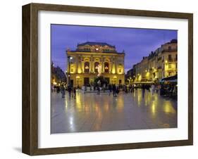 Place De La Comedie, Montpellier, Herault, Languedoc, France, Europe-John Miller-Framed Photographic Print