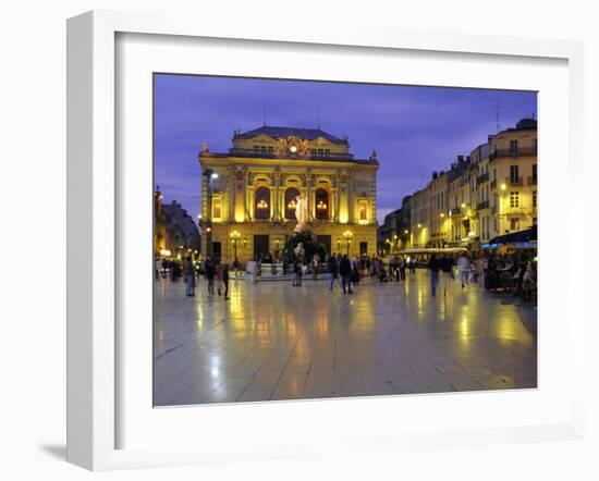 Place De La Comedie, Montpellier, Herault, Languedoc, France, Europe-John Miller-Framed Photographic Print