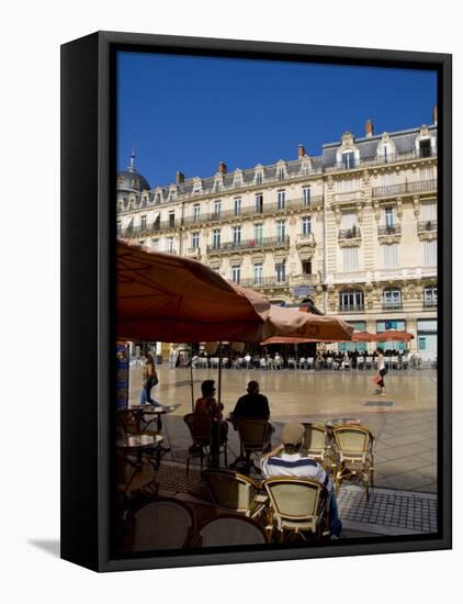 Place De La Comedie, Montpellier, Herault, Languedoc Rousillon, France, Europe-Charles Bowman-Framed Stretched Canvas