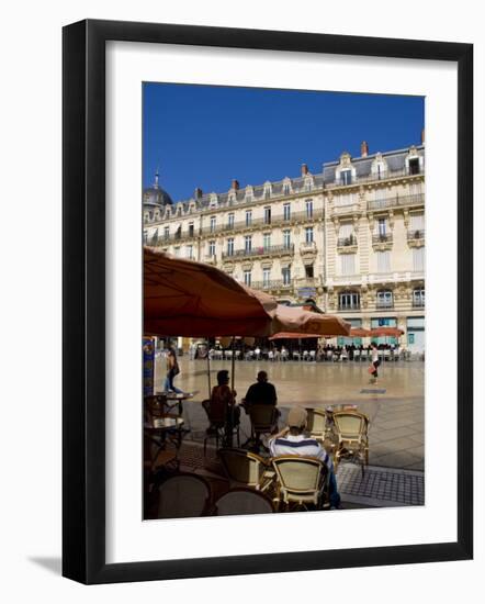 Place De La Comedie, Montpellier, Herault, Languedoc Rousillon, France, Europe-Charles Bowman-Framed Photographic Print