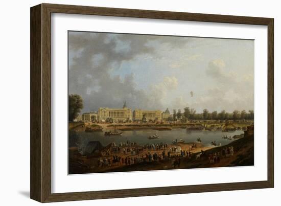 Place De La Concorde, C.1783-Pierre-Antoine Demachy-Framed Giclee Print