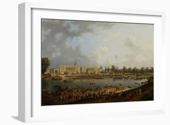 Place De La Concorde, C.1783-Pierre-Antoine Demachy-Framed Giclee Print