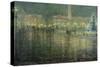 Place de la Concorde, c.1909-Henri Eugene Augustin Le Sidaner-Stretched Canvas