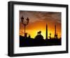 Place de la Concorde, Eiffel Tower, Obelisk, Paris, France-David Barnes-Framed Photographic Print