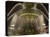 Place De La Concorde Fountains at Night, Paris, France, Europe-Pitamitz Sergio-Stretched Canvas