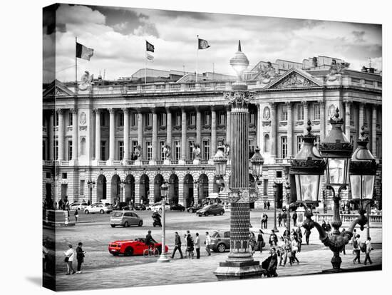 Place De La Concorde, Hotel Crillon and the Ministry of the Navy, Paris, France-Philippe Hugonnard-Stretched Canvas