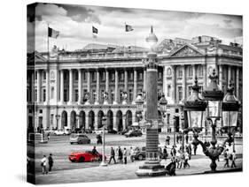 Place De La Concorde, Hotel Crillon and the Ministry of the Navy, Paris, France-Philippe Hugonnard-Stretched Canvas