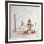 Place de la Concorde in Paris, France has one of the largest obelisks from ancient Egypt at its cen-Richard Lawrence-Framed Photographic Print