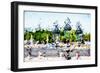 Place de la Concorde - In the Style of Oil Painting-Philippe Hugonnard-Framed Giclee Print