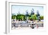 Place de la Concorde - In the Style of Oil Painting-Philippe Hugonnard-Framed Giclee Print