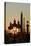 Place de la Concorde, Obelisk, Eiffel Tower, Paris, France-David Barnes-Stretched Canvas