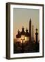 Place de la Concorde, Obelisk, Eiffel Tower, Paris, France-David Barnes-Framed Photographic Print