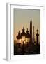 Place de la Concorde, Obelisk, Eiffel Tower, Paris, France-David Barnes-Framed Photographic Print