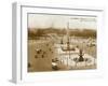 Place De La Concorde, Paris, France. a Little More Traffic to Be Expected Nowadays!!-null-Framed Photographic Print