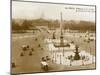 Place De La Concorde, Paris, France. a Little More Traffic to Be Expected Nowadays!!-null-Mounted Photographic Print