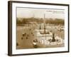 Place De La Concorde, Paris, France. a Little More Traffic to Be Expected Nowadays!!-null-Framed Photographic Print