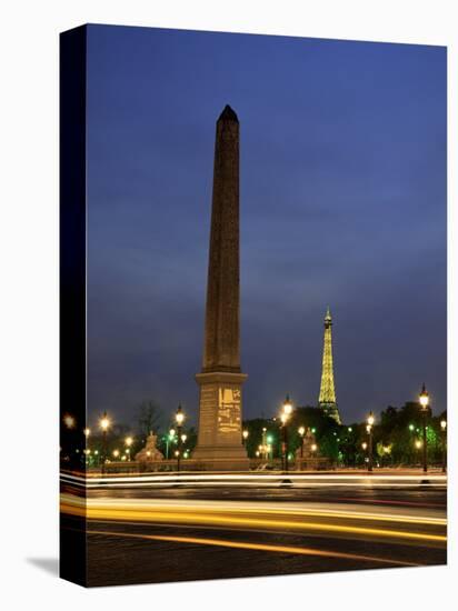 Place De La Concorde, Paris, France-Roy Rainford-Stretched Canvas