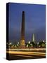 Place De La Concorde, Paris, France-Roy Rainford-Stretched Canvas