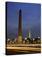 Place De La Concorde, Paris, France-Roy Rainford-Stretched Canvas