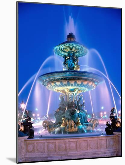 Place de la Concorde, Paris, France-Alex Bartel-Mounted Photographic Print