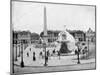 Place De La Concorde, Paris, Late 19th Century-John L Stoddard-Mounted Giclee Print