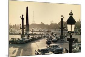 Place de la Concorde, Paris-Peter Cornelius-Mounted Giclee Print