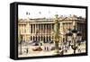 Place de la Concorde, Paris-Philippe Hugonnard-Framed Stretched Canvas