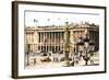 Place de la Concorde, Paris-Philippe Hugonnard-Framed Giclee Print