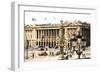 Place de la Concorde, Paris-Philippe Hugonnard-Framed Giclee Print