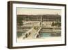 Place de la Concorde, Seine, Paris-null-Framed Art Print